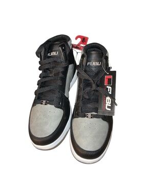 FUBU Men's Black and Gray Sneakers